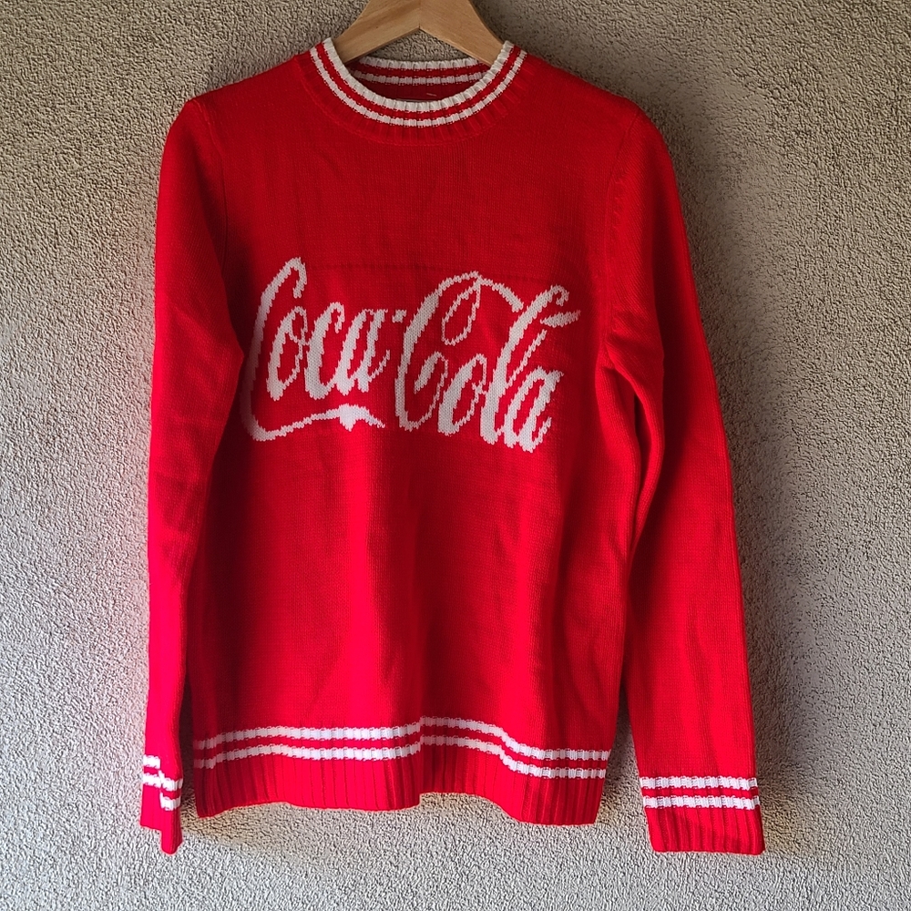 Coca Cola knitted retro style sweater